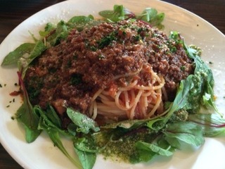 常陸牛のボロネーゼ