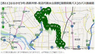 国際興業バス赤１１系統