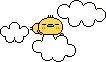 ひよこ　飛行.gif
