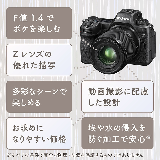 ニコン NIKKOR Z 50mm f/1.4 のおすすめ