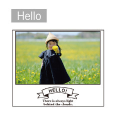 トートバッグM　Hello