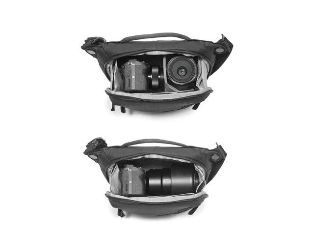 LUXXe GRIDジップショルダーバッグSコヨーテ