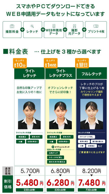 就活応援パック