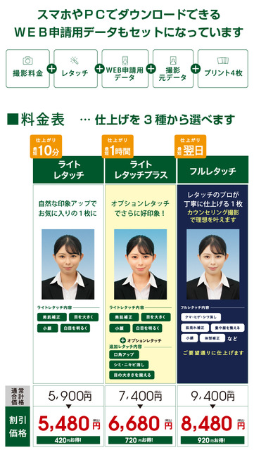 就活応援パック