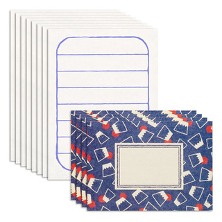 ハクバ 和紙ミニレターセット 富士山便り 封筒4枚