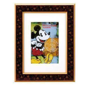 フジカラー シングルフォトフレーム ミッキーマウスL・2L