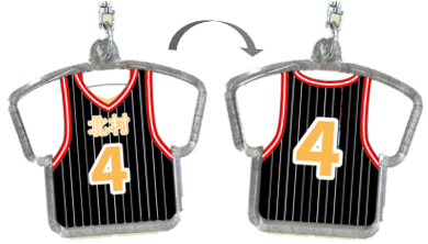 ユニフォームキーホルダーサンプル②