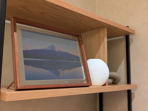 透明_写真_富士山_フレーム