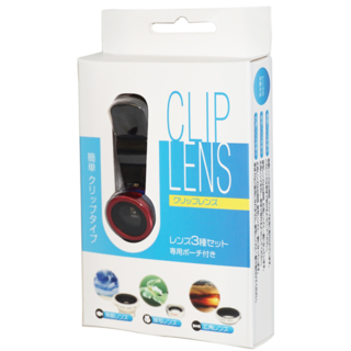 HIDISC スマホ用クリップレンズ3種セット