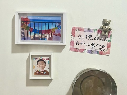 写真マグネット冷蔵庫