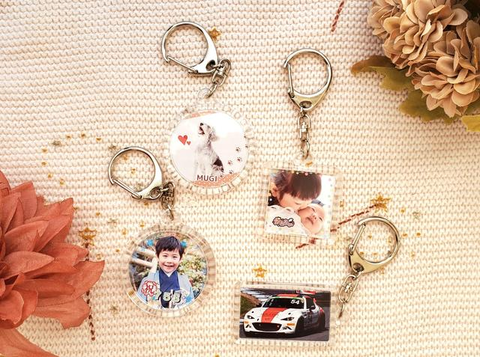 写真キーホルダーキービジュアル
