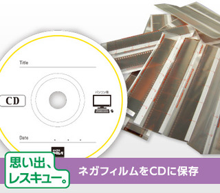 ネガからCD