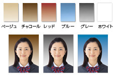 プレミアム証明写真 背景